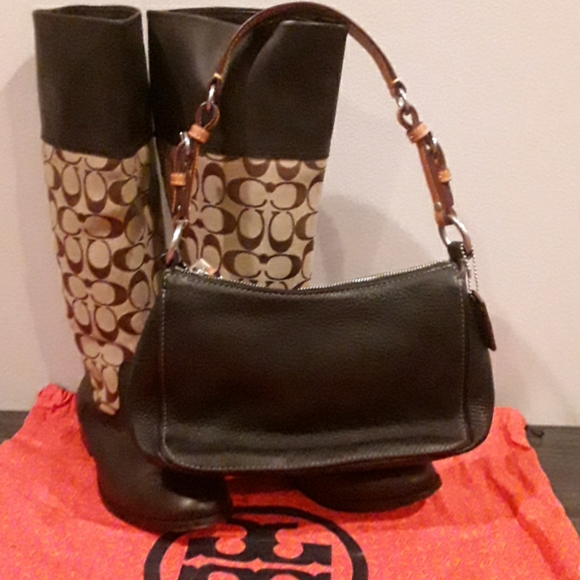 Coach NWT leather small Chelsea hobo purse - Picture 4 of 7